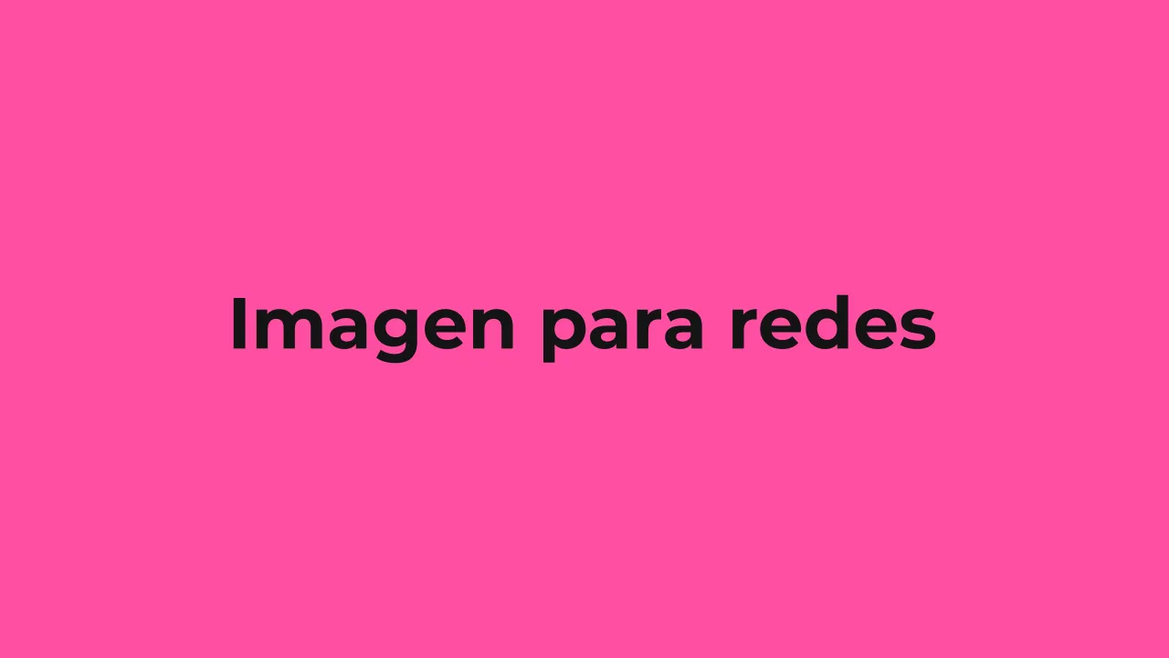 Imagen de la campaña para redes sociales