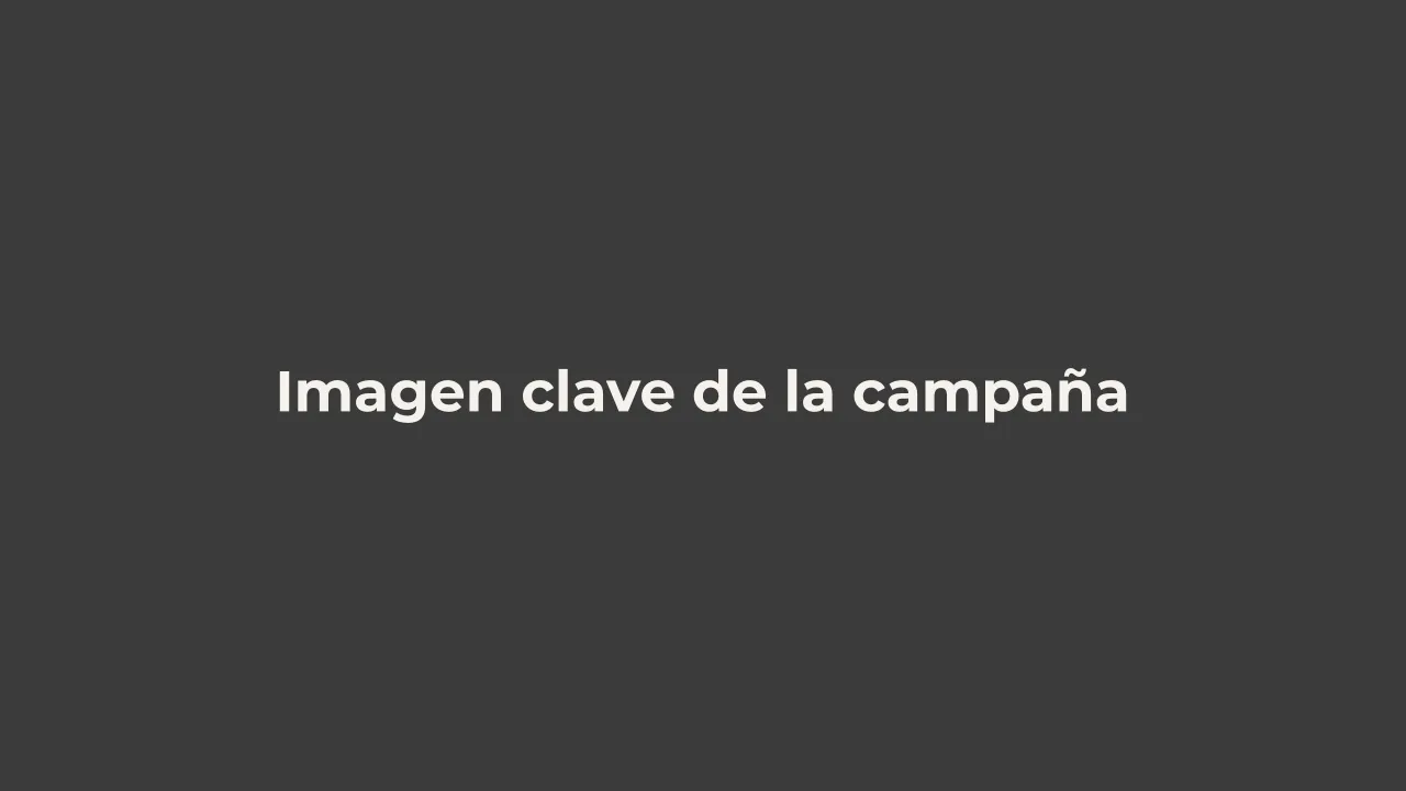 Imagen clave de la campaña Pequeños gestos, grandes cambios