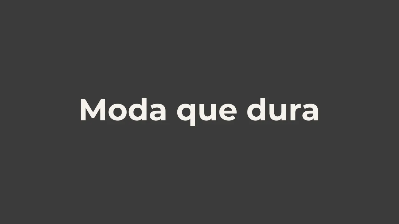 Imagen de la marca Moda que dura