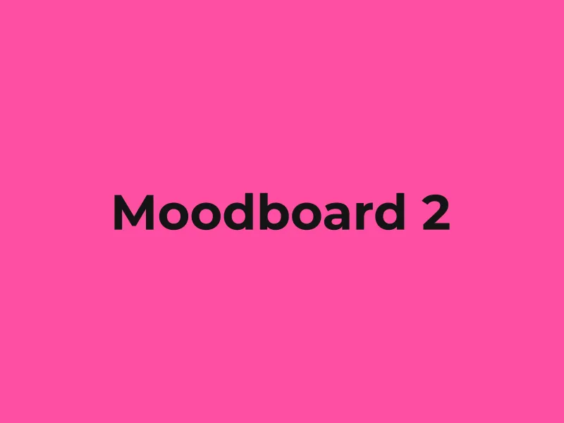 Moodboard 2 de la campaña